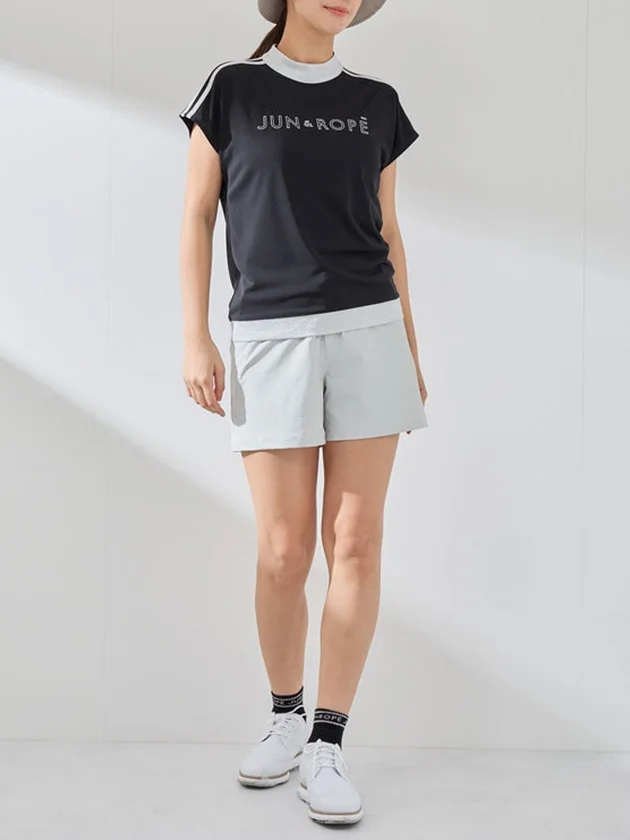 レディースゴルフウェアパンツスタイル