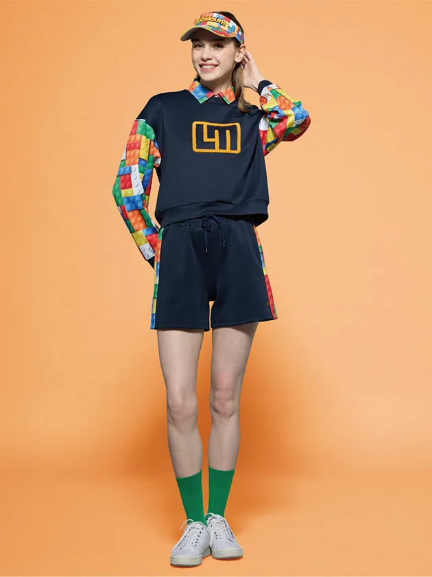 レディースゴルフウェアパンツスタイル