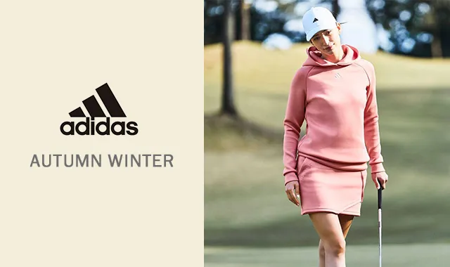【新品】adidas レディースＭ　ピンク　ゴルフウェア　セットアップ