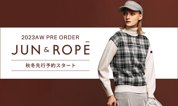 ジュン&ロペ(JUN&ROPE)のレディースゴルフウェア通販【VIVID GOLF